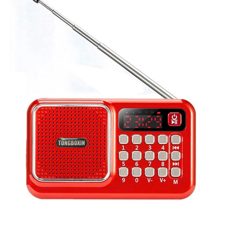 Kaasaskantav Bluetooth, FM-Raadio ja Kõlar Mini Kaasaskantav Digitaalne USB-TF MP3-Mängija Tugi 18650 Aku 3,5 mm Kõrvaklappide