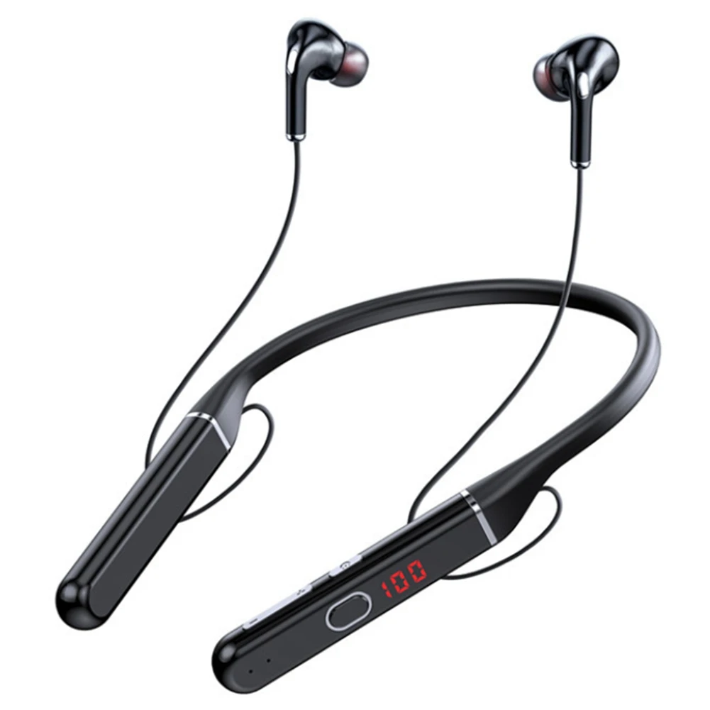 100 Tundi, Bluetooth Stereo Kõrvaklapid Juhtmevabad Bluetooth Kõrvaklapid Kaelus Müra Tühistamises Sport Töötab Peakomplekt,S650