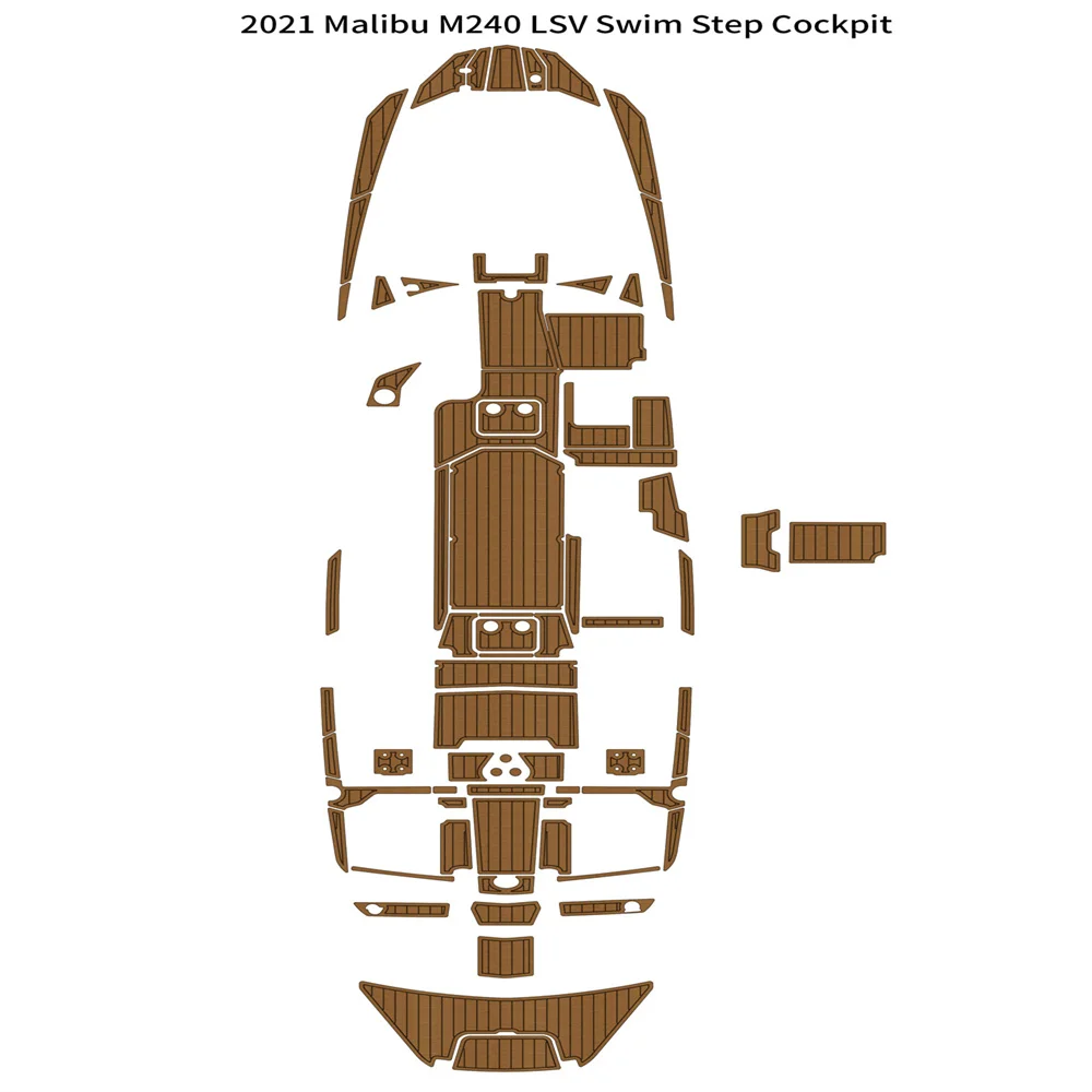 Kvaliteet 2021 Malibu M240 LSV Ujuda Platvormi Kabiini Padi Paat EVA Vaht Teak Tekk Põranda Matt