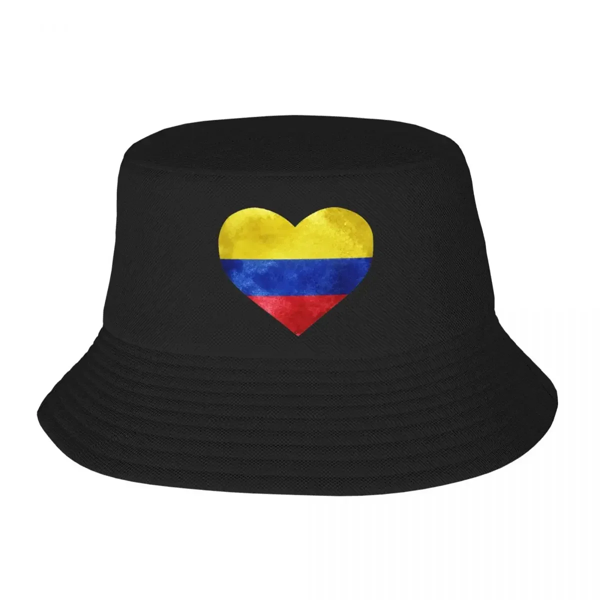Colombia Südame Kopp Ühise Põllumajanduspoliitika Suvel Kalamees Korgid Väljas Sport Rannas Päikese Kalapüük Müts Naljakas Prindi Bob Panama Müts